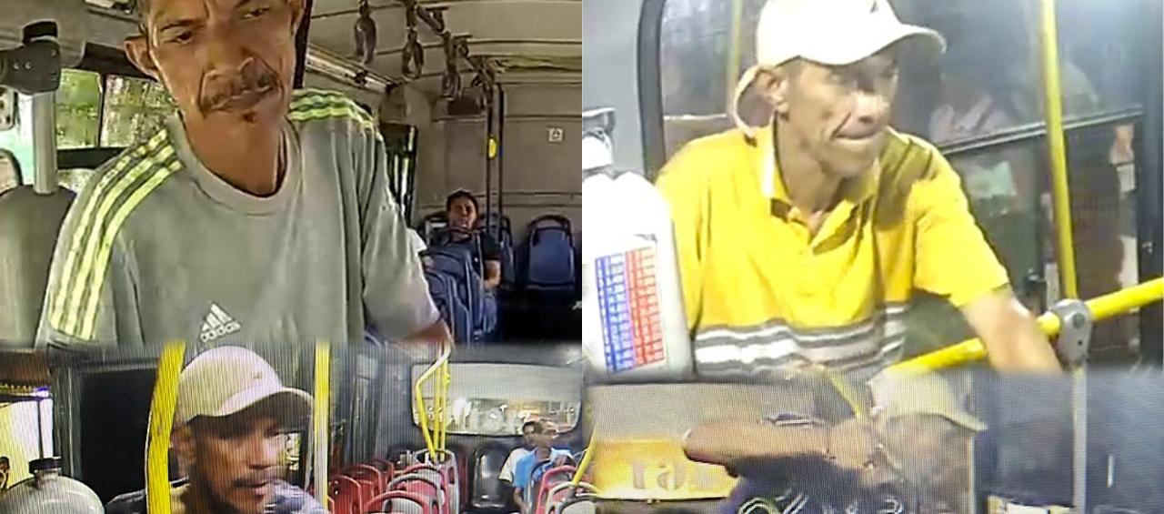 Imágenes de alias 'Don Ramón' tras atracar varios buses.
