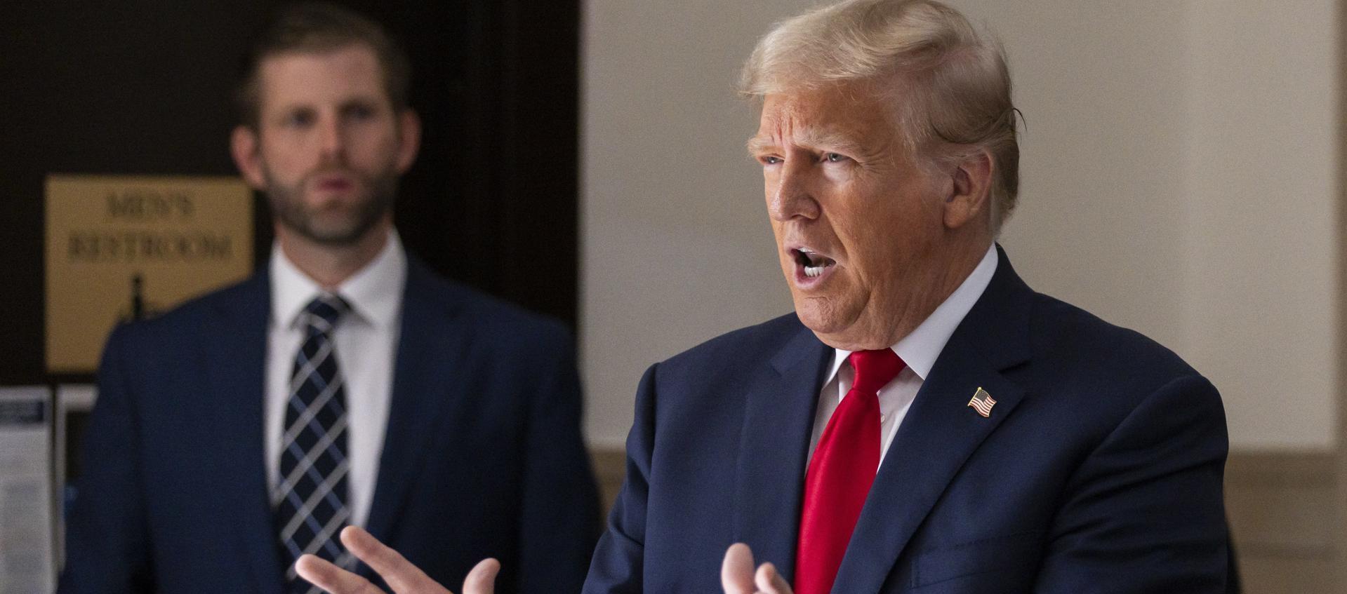 El expresidente Donald Trump.