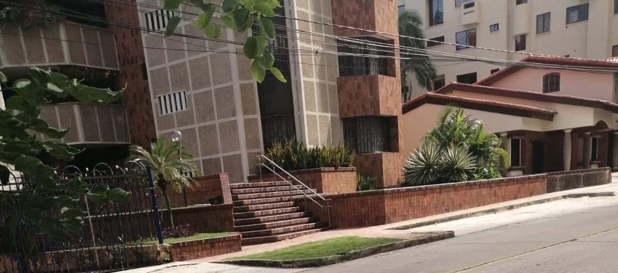 Edificio PortoAlegre, lugar donde ocurrió el hecho delictivo. 