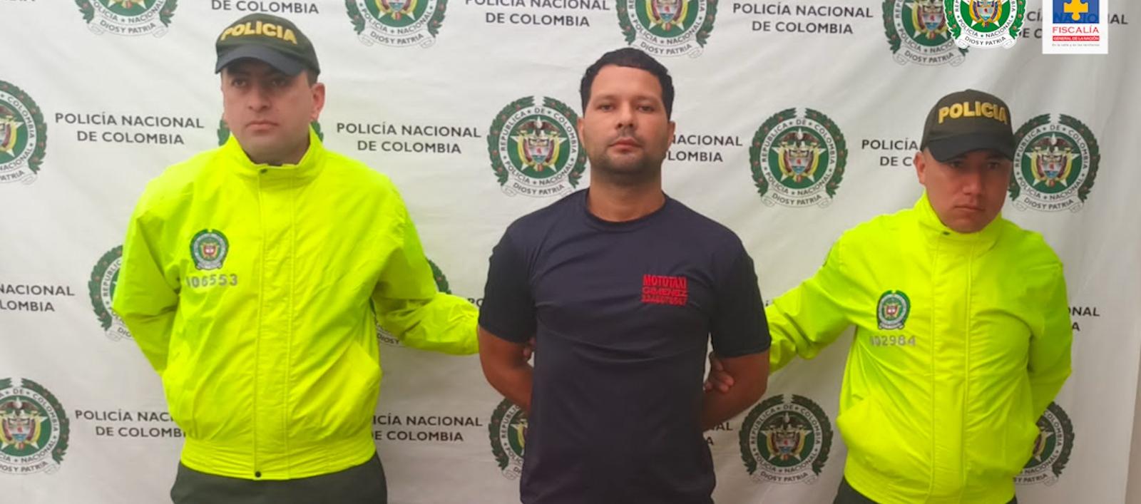 Eliézer Gabriel Giménez Guedez, capturado