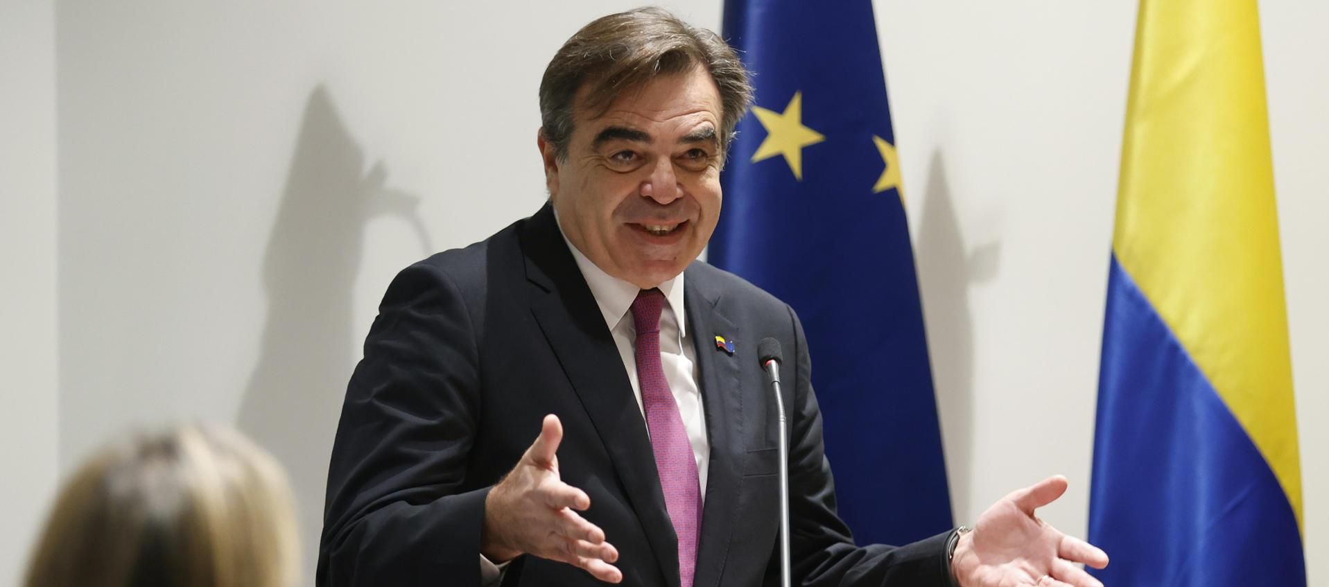 Margaritis Schinas, vicepresidente de la Comisión Europea.