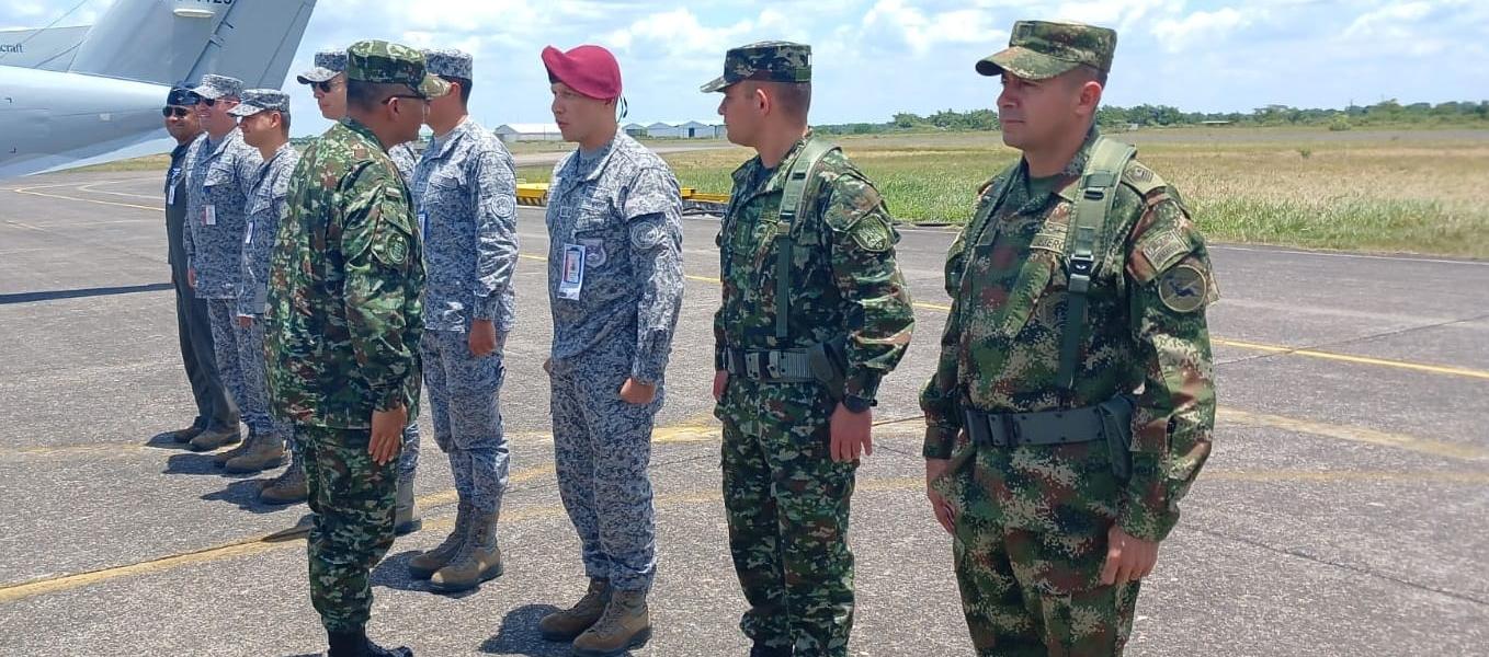 Revisión de los dispositivos de seguridad y tropas desplegadas en Villavicencio, Meta.