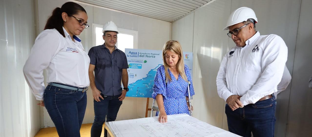 La Gobernadora Elsa Noguera.