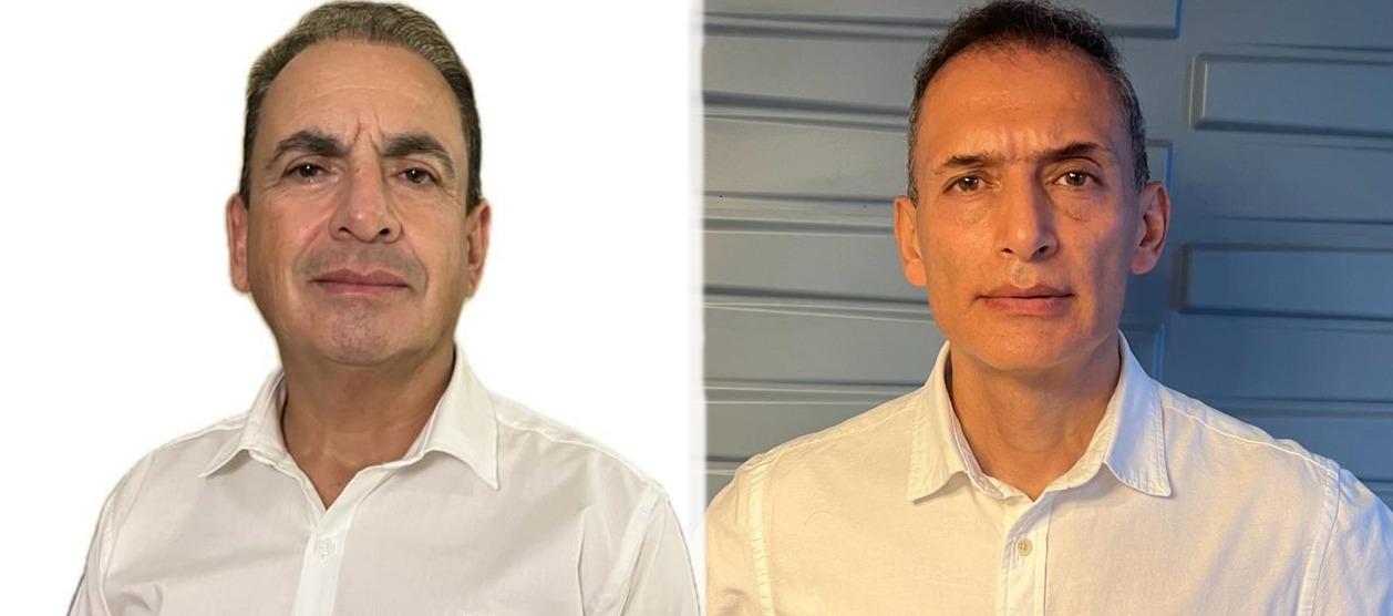 Mayor general (r) Julio César González y el general Mariano Botero Coy.