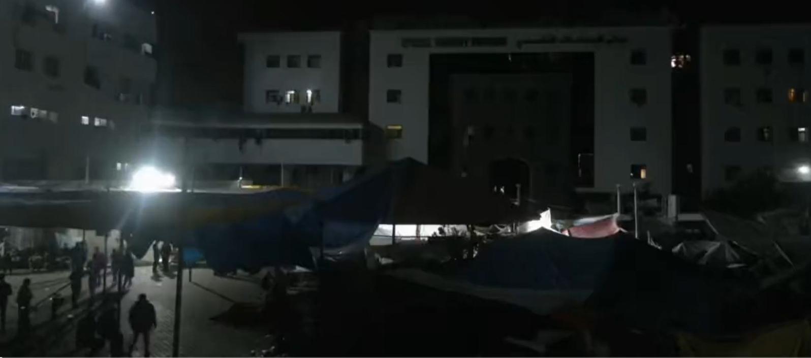 Imagen del Hospital al Shifa de Gaza.