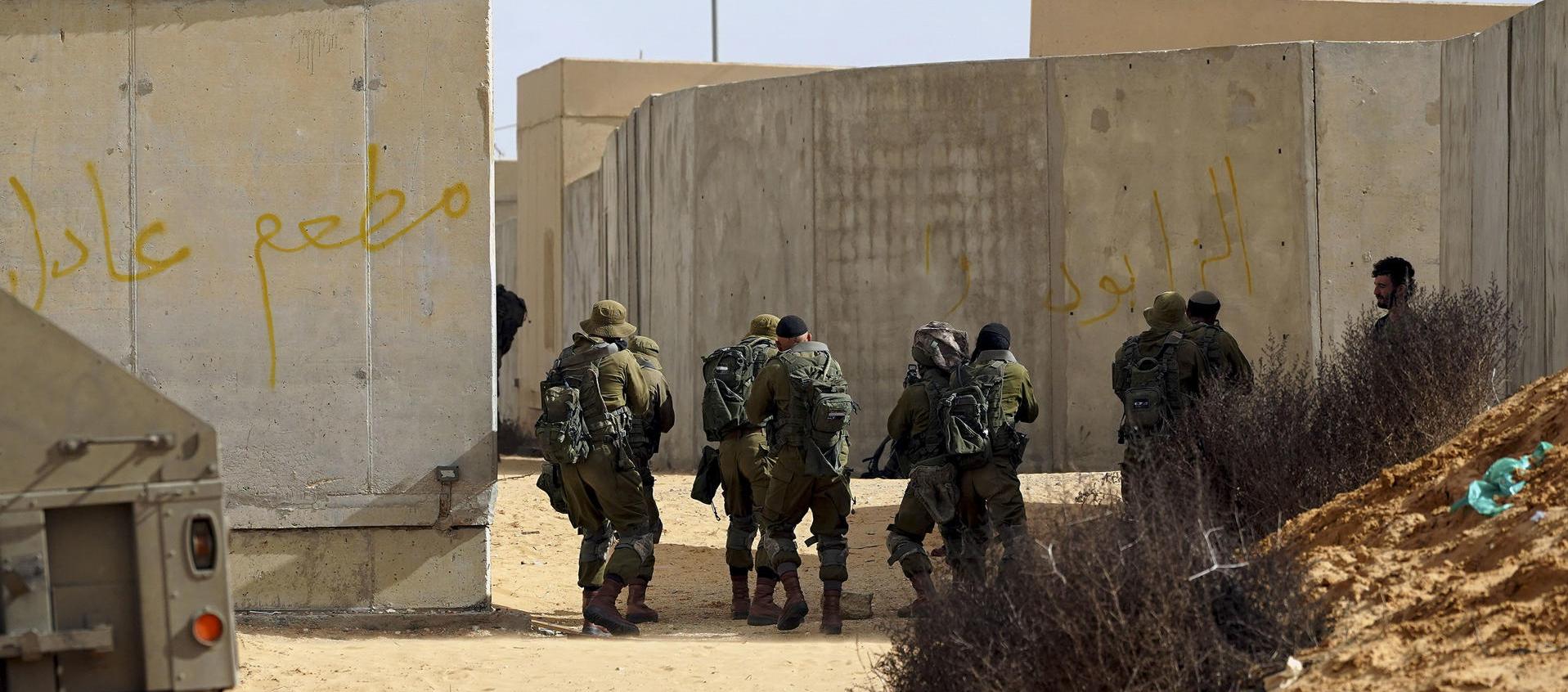 Entrenamientos del ejército israelí pese a la tregua.
