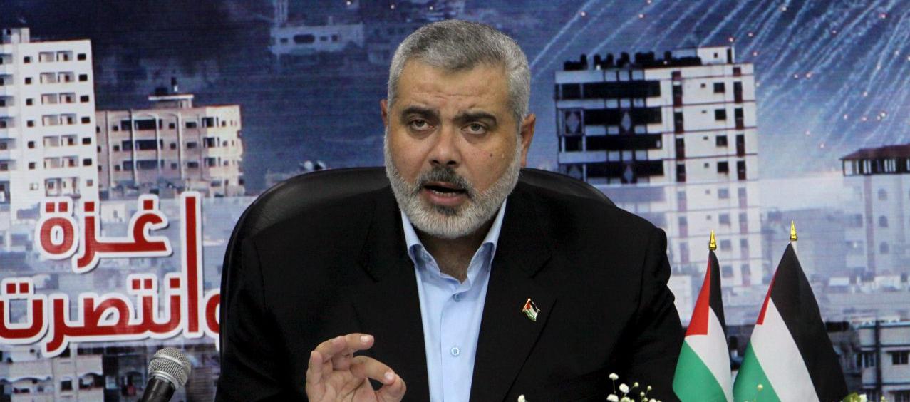 El ex primer ministro y líder de Hamás, Ismail Haniye.