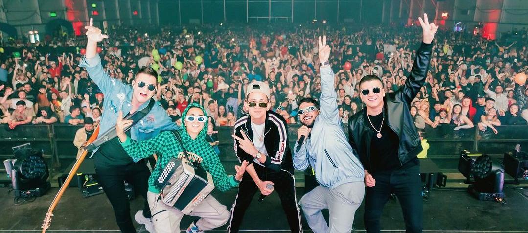 Agrupación vallenata 'La banda del 5'.