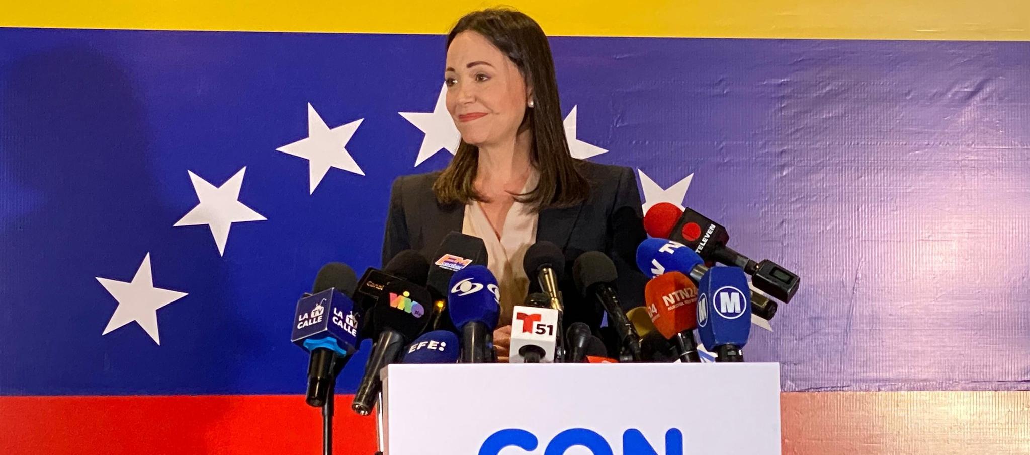 María Corina Machado.