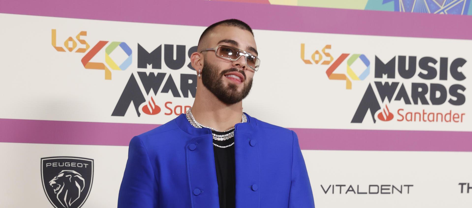 El cantante monteriano Manuel Turizo en la gala.