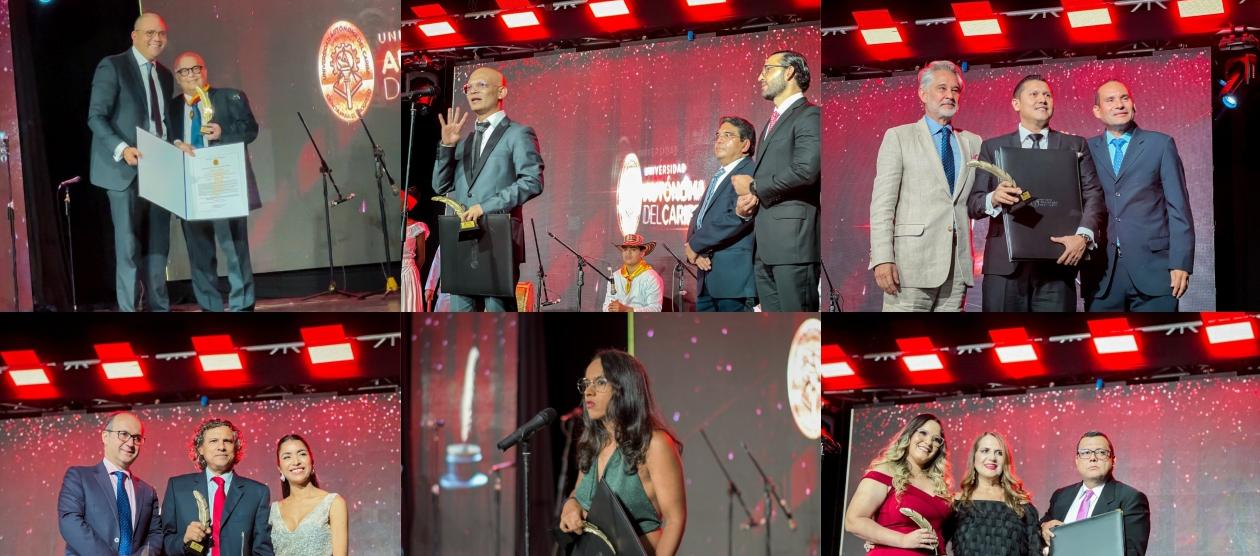 Imágenes de la premiación.