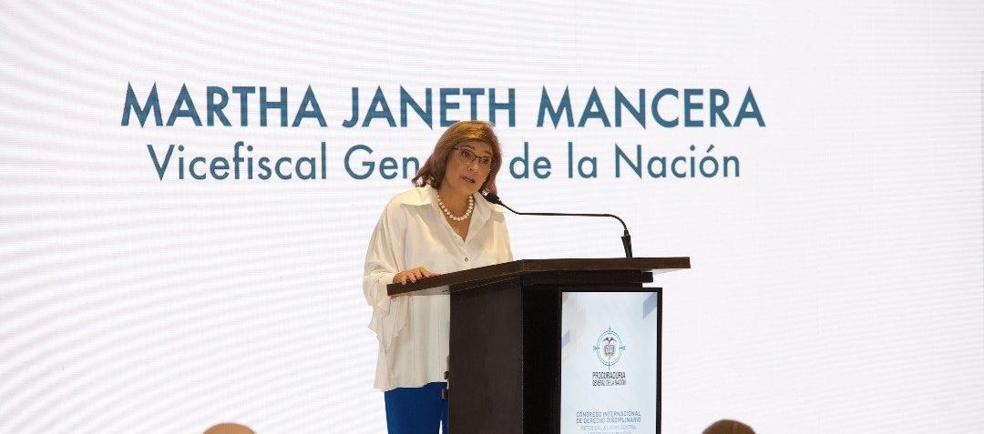 Martha Mancera, Vicefiscal en Cartagena.