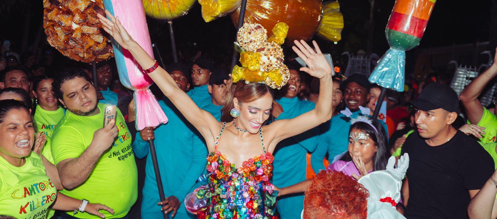 Melissa Cure Villa, Reina del Carnaval de Barranquilla 2024.