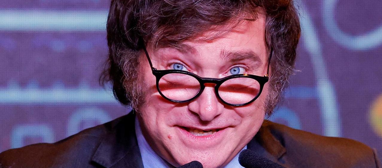 Javier Milei, Presidente electo de Argentina.