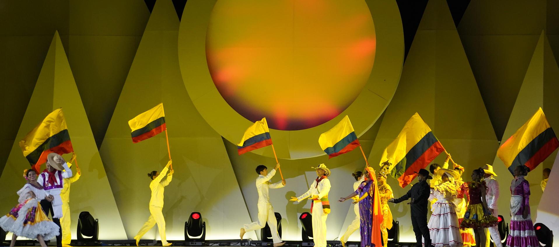 Mostrando la diversidad de Colombia, Barranquilla recibió la bienvenida a los Panamericanos 2027