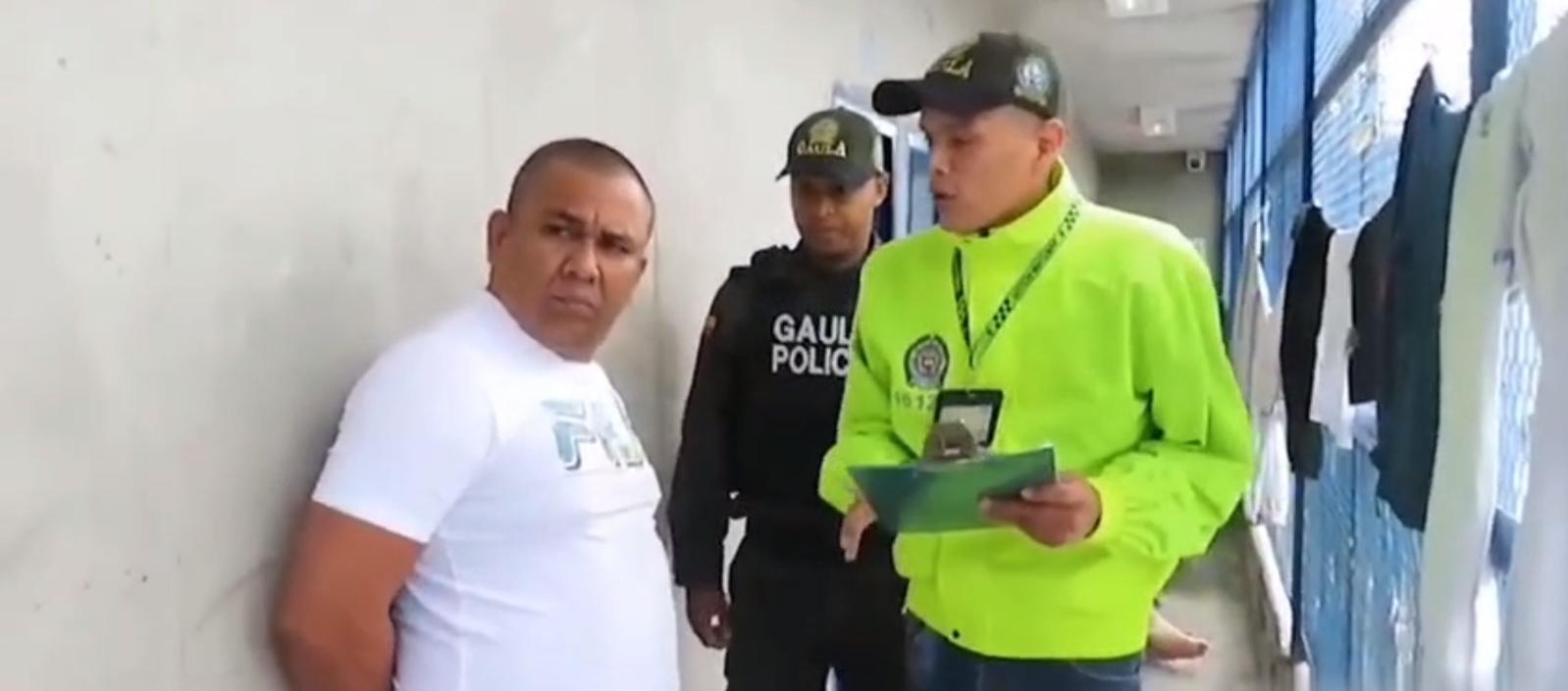 Ober Ricardo Martínez, alias 'Negro Ober'.