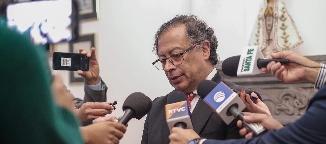 El Presidente de la República, Gustavo Petro.