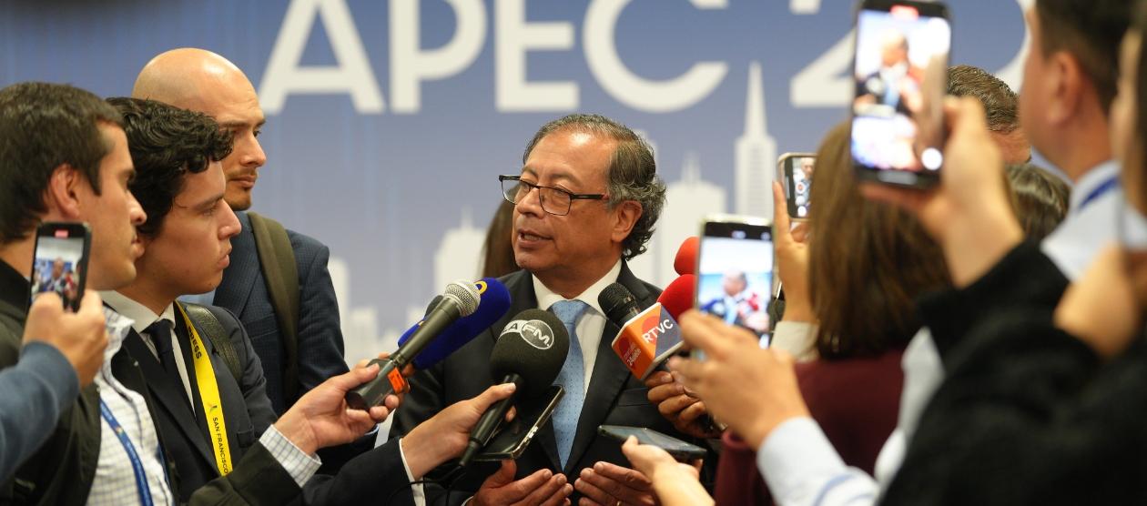 El Presidente de la República, Gustavo Petro.