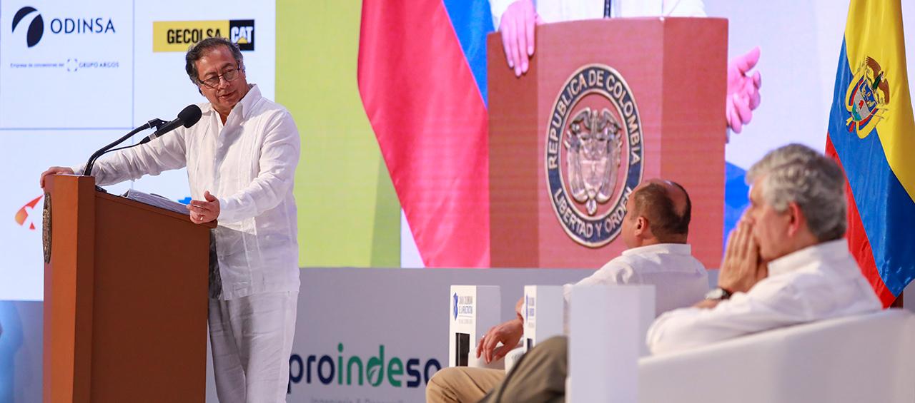 El Presidente de la República, Gustavo Petro.