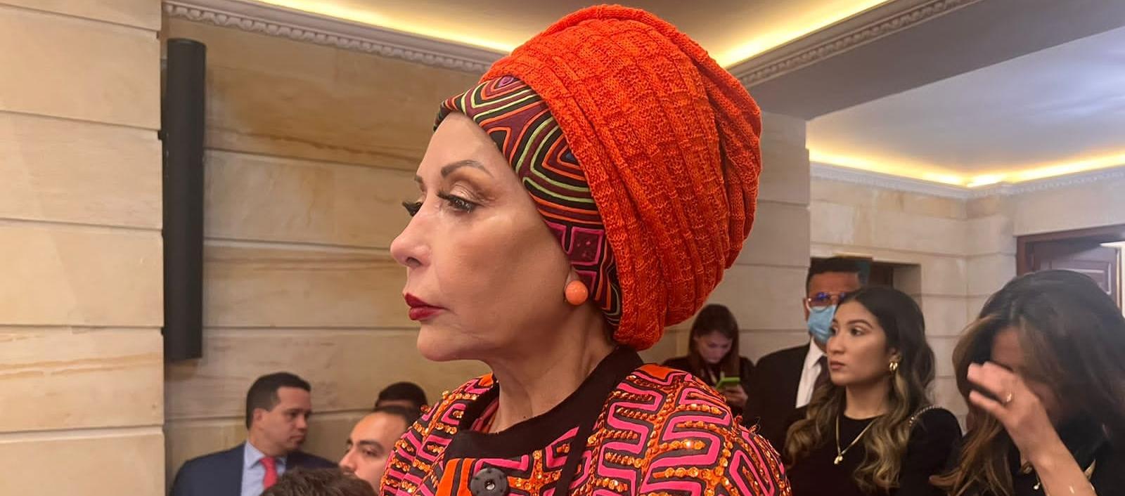 La senadora Piedad Córdoba.