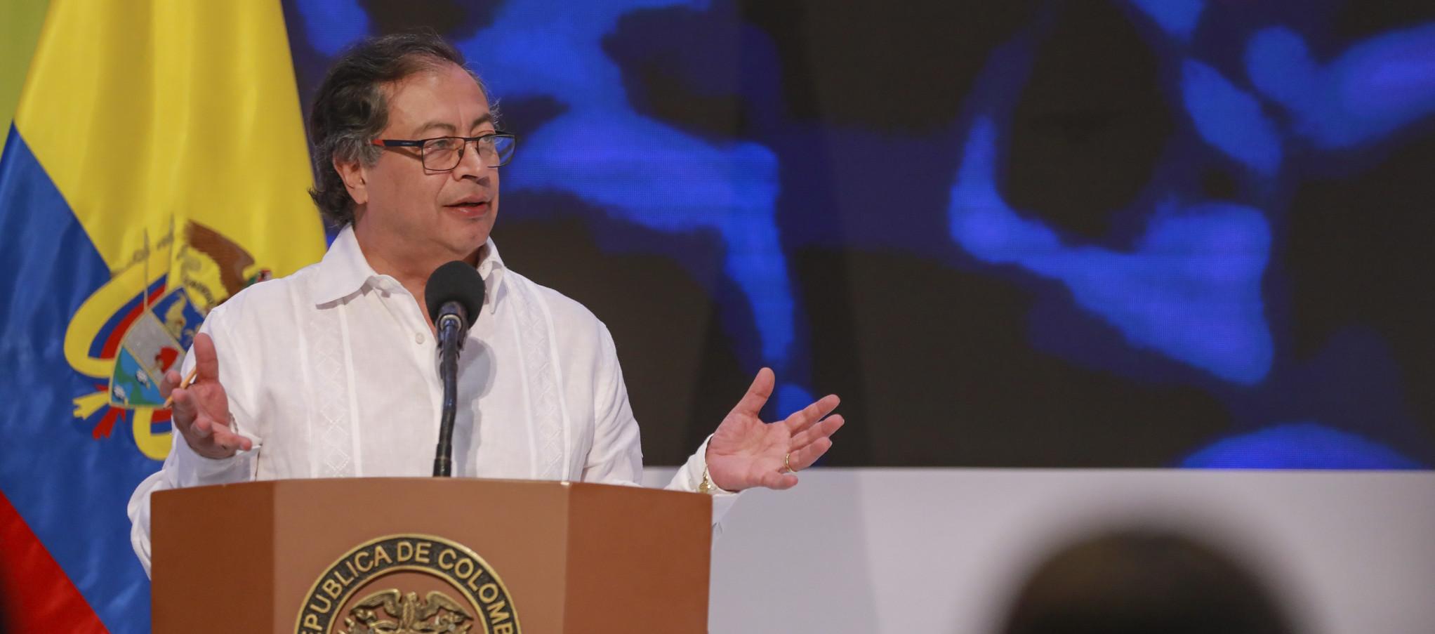 Presidente Gustavo Petro. 