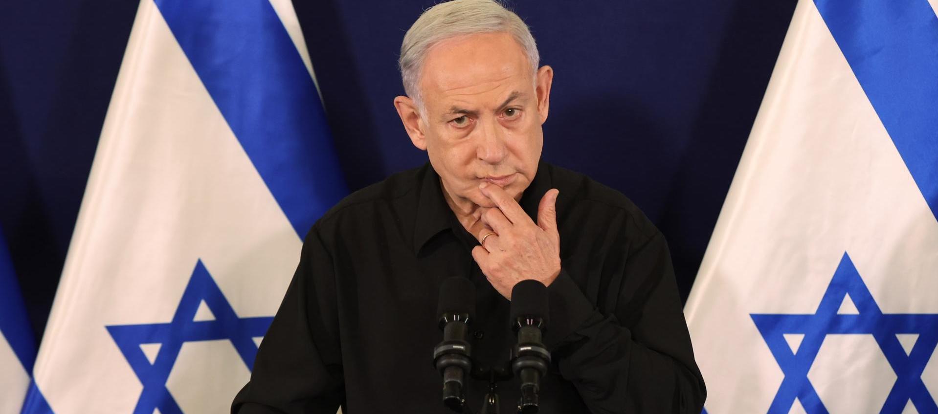El primer ministro israelí, Benjamín Netanyahu. 