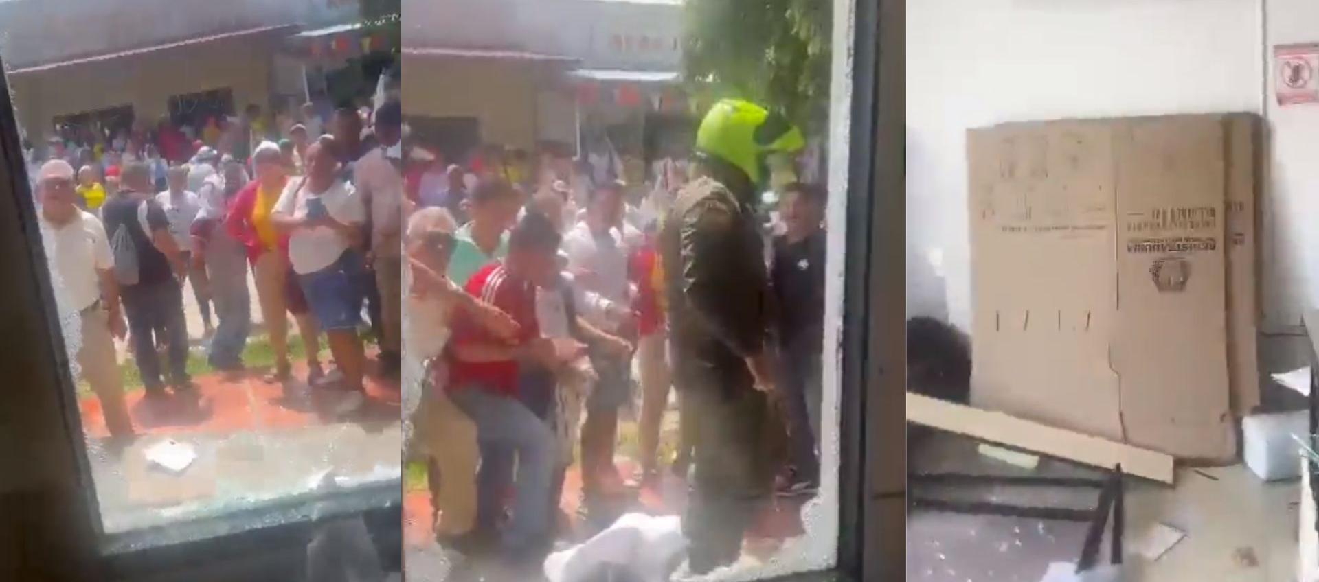 Registraduría en Gamarra.