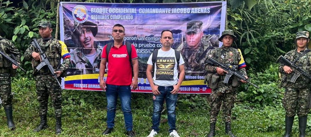 Richard Vargas y Jesús Basante, liberados este sábado.