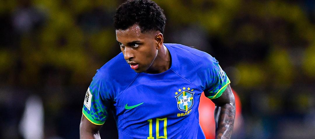El delantero Rodrygo Goes.
