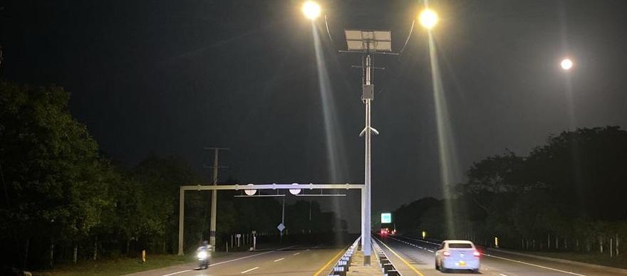 Vía al Mar entre Puerto Colombia y Barranquilla