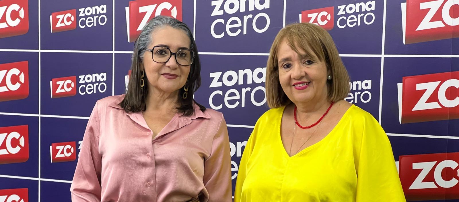 Ruth y Aura Pareja, integrantes de la 'Veeduría Género Mujer'.