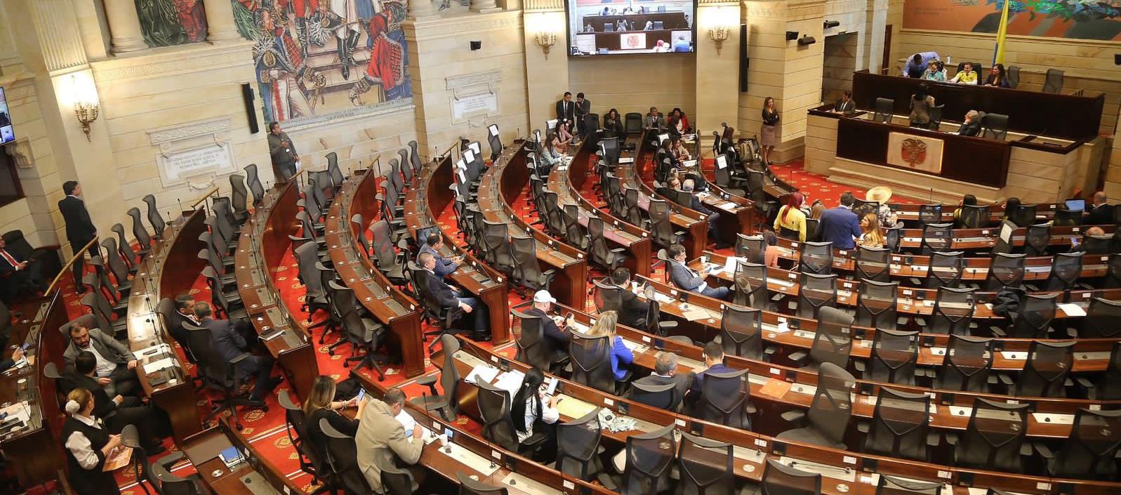 Plenaria del Senado de la República.