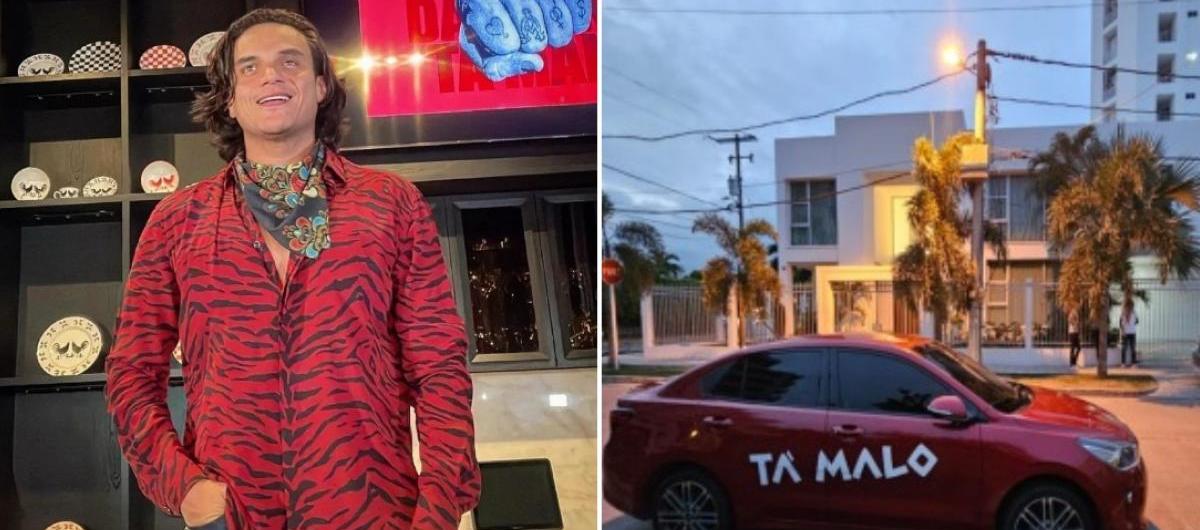 El cantante Silvestre Dangond y su casa en Valledupar.