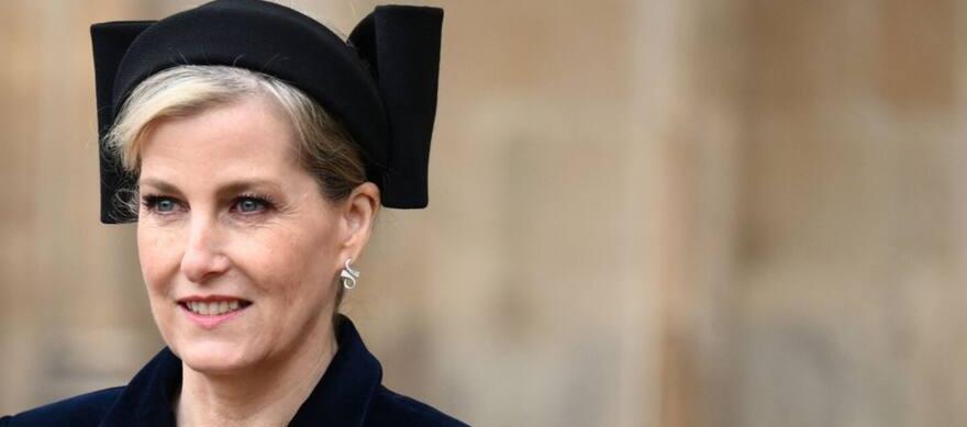 Sofía, duquesa de Edimburgo.