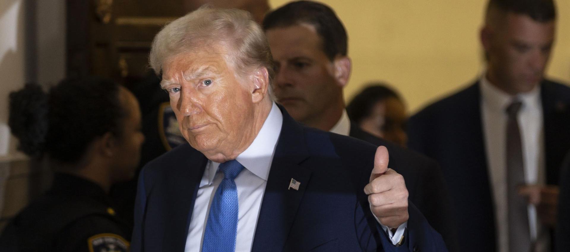 Donald Trump, ex Presidente de los Estados Unidos.