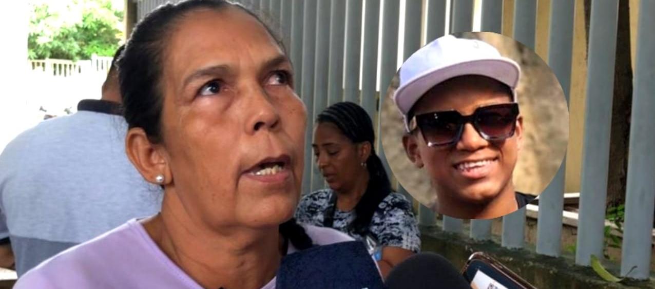 Victoria Barrios, abuela del adolescente muerto.