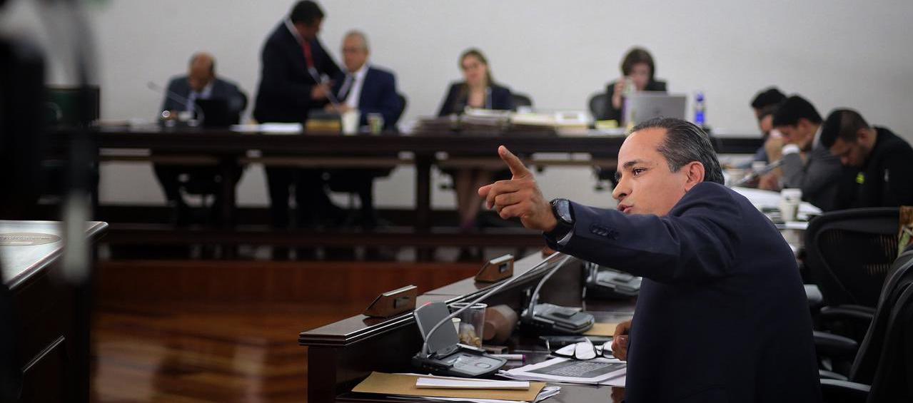 Alexander López Maya, expresidente del Senado