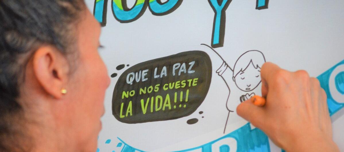 Imagen de referencia sobre firmantes de paz