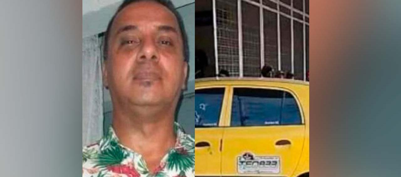 Horacio Mina Martínez, taxista asesinado en Cartagena