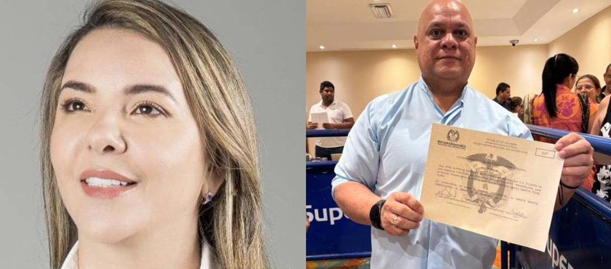 Mallath Martínez y José Alfredo 'El Cura' Ordóñez