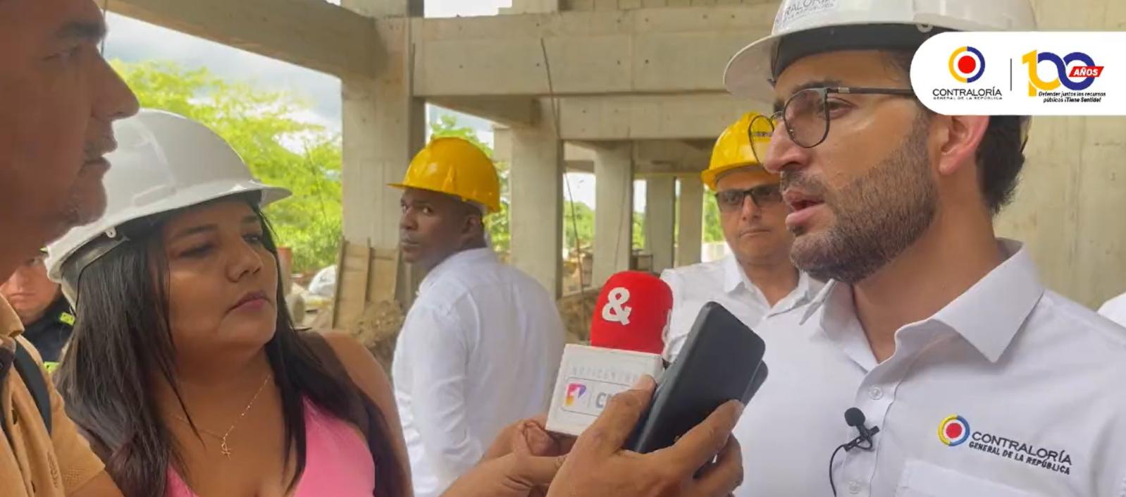 El Vicecontralor en Funciones de Contralor General de la República, Carlos Mario Zuluaga