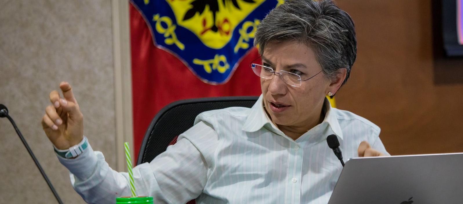 Claudia López, Alcaldesa de Bogotá.