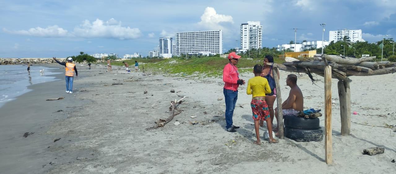 La Alcaldía recordó a los bañistas no ingresar a las playas restringidas