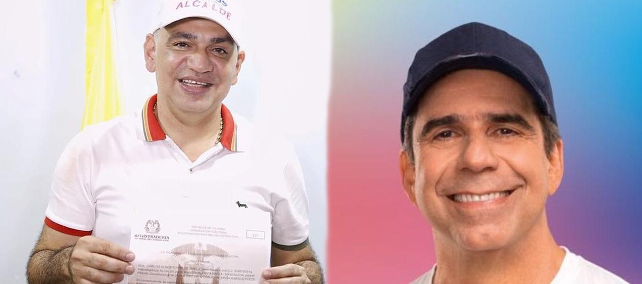 Carlos Pinedo y Alex Char