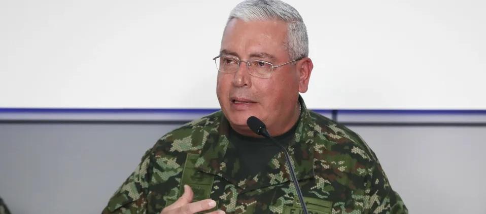 General Helder Giraldo Bonilla, Comandante de las Fuerzas Militares.