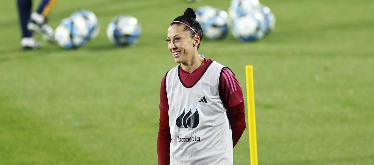 Jenni Hermoso, jugadora de la selección española de fútbol.