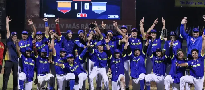 La Selección Colombia de béisbol ganó los seis juegos disputados en el Premundial.  