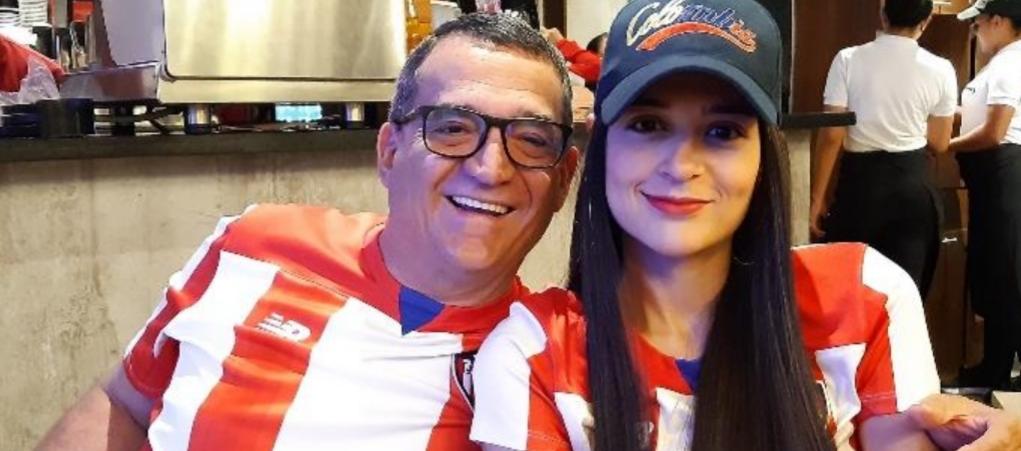 Milton Zambrano y su hija Margarita Rosa Zambrano Curcio