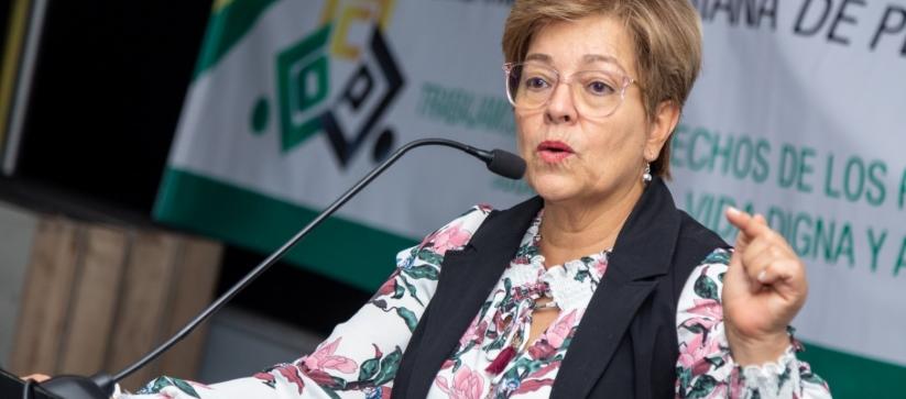  Gloria Inés Ramírez Ríos, Ministra de Trabajo.