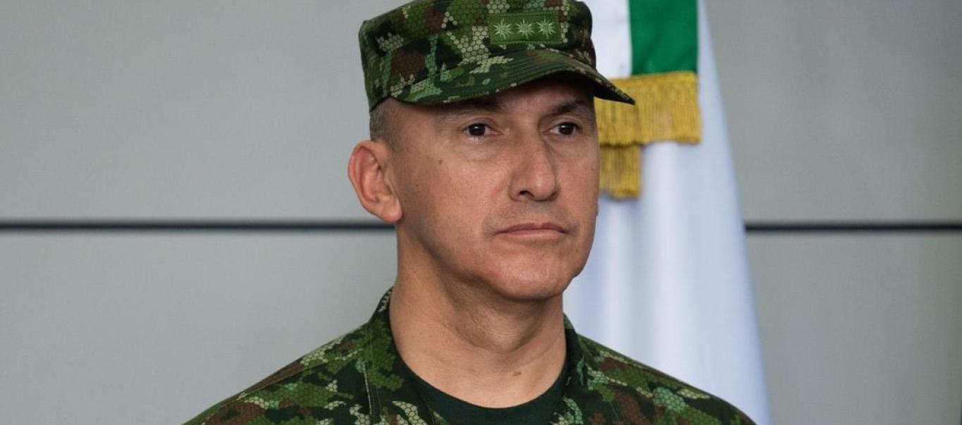 General Luis Mauricio, comandante del Ejército.